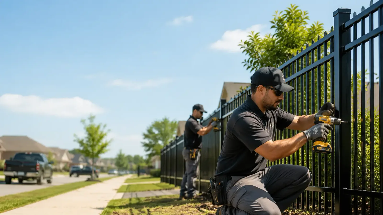 Metal Fence Installation in Knightstown, IN